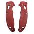 Spyderco Manix 2 Lightweight padauk handle scales - Traditional / hand-painted