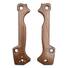 Cold Steel AD-15 walnut handle scales - Traditional / hand-painted