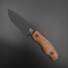 Ka-Bar Becker Necker BK11 walnut handle scales - Traditional / hand-painted