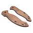 Spyderco Canis walnut handle scales - Traditional / hand-painted