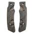 Fox Knives Military Division Forprene maple handle scales - Wood Bark (3169) / hand-painted