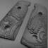 Daniel H9 Palm Swell G10 Black grips - Yin Yang Dragon / hand-painted