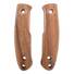 Kizlyar Asket walnut handle scales - Classic V2 / hand-painted