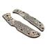 Spyderco Endela maple handle scales - Deus Est Machina / hand-painted