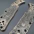 Spyderco Endela maple handle scales - Deus Est Machina / hand-painted