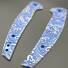 Reate J.A.C.K. maple handle scales - Japan Wave / hand-painted
