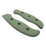 Spyderco Mule Team/2 Micarta Green handle scales - Rhombus / hand-painted