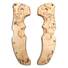 Cold Steel Recon 1 karelian birch handle scales - Traditional / hand-painted