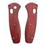 Benchmade Mini Barrage 585-02 padauk handle scales - Traditional / hand-painted