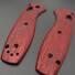 Benchmade Mini Barrage 585-02 padauk handle scales - Traditional / hand-painted