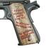 1911 Full-Size Maple Grips - Please Help Me / Hand-painted