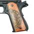 1911 Full-Size Maple Grips - Spartan Shield / Hand-painted