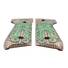 Beretta 92 Full-Size Maple Grips - Cthulhu Green / Hand-painted