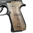Beretta 92 Full-Size Maple Grips - Strength And Honor / Hand-painted