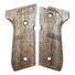 Beretta 92 full-size maple grips - Strength And Honor / hand-painted