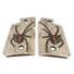 Springfield 911 9 Maple Grips - Black Widow / Hand-painted