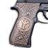 Beretta 92 Full-Size Maple Grips - Rune Algiz / Hand-painted