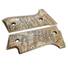 Beretta 92S Maple Grips - Psalm 34:13-14 / Hand-painted