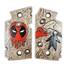 Sig Sauer P938 maple grips - Deadpool / hand-painted
