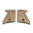 Beretta 92 Compact-Size Maple Grips - Wood Bark / Hand-painted