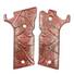 Beretta 92X Performance maple grips - Rattlesnake Dark Cherry / hand-painted