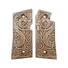 Colt Mustang Pocketlite maple grips - Celtic Gates / hand-painted
