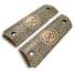1911 Full-Size Maple Grips - Rune Raido / Hand-painted