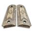 1911 Compact-Size Officers Maple Grips - Templar Cross / Hand-painted