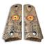1911 Full-Size Maple Grips - Skull Eye / Hand-painted