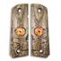 1911 full-size maple grips - Skull Eye / hand-painted
