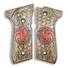 Beretta 92 full-size maple grips - House of the Dragon / hand-painted