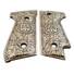 Beretta 92S Maple Grips - Beretta Logo Leaves / Hand-painted