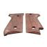 Beretta 92S Maple Grips - Beretta Logo Dark Cherry / Hand-painted
