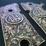 Beretta 92X Performance Maple Grips - Beretta Logo Leaves / Hand-painted