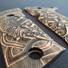 Beretta 92X Performance Maple Grips - Celtic Heart / Hand-painted