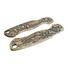 Spyderco Para Military 2 maple handle scales - Crucifixion / hand-painted