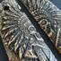 1911 Compact-Size Bobtail Maple Grips - War Chief / Hand-painted