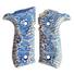 Arex Rex Zero 1 Standard Palm Swell maple grips - Japan Wave / hand-painted