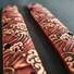 Cold Steel Ti-Lite 4 maple handle scales - Japan Wave Baroque / hand-painted