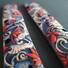 Cold Steel Ti-Lite 4 maple handle scales - Japanese Maple / hand-painted