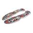 Spyderco Delica 4, Lil' Matriarch maple handle scales - Japanese Maple / hand-painted