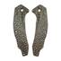 Kershaw Freefall K3840 maple handle scales - Shark Black / hand-painted
