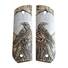 1911 full-size Round Butt maple grips - Moon Raven / hand-painted