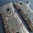 Beretta 92X Performance Maple Grips - Predator / Hand-painted