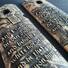 1911 Compact-Size Officers Maple Grips - Revelation 19:11 / Hand-painted