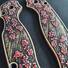 Spyderco Para Military 2 maple handle scales - Sakura / hand-painted