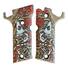 Beretta 92X Performance maple grips - Skull Rose / hand-painted