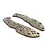 Spyderco Delica 4, Lil' Matriarch maple handle scales - Spider Web / hand-painted