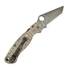 Spyderco Para Military 2 maple handle scales - Stone Bricks Grey / hand-painted