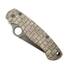 Spyderco Para Military 2 maple handle scales - Stone Bricks Grey / hand-painted